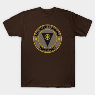 83rd Infantry Division Patch Thunderbolt T-Shirt